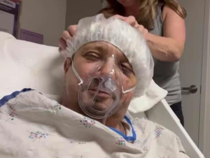 Jeremy Renner comparte video desde hospital