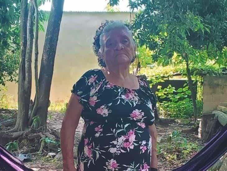 Buscan a abuelita en Jáltipan; salió y ya no regresó