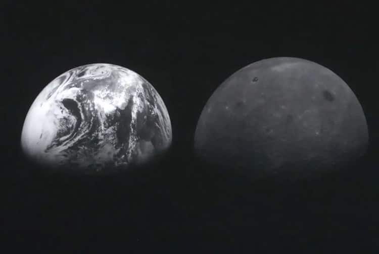 ¡De otro mundo! Captan en Corea del Sur imágenes de la Tierra y la Luna
