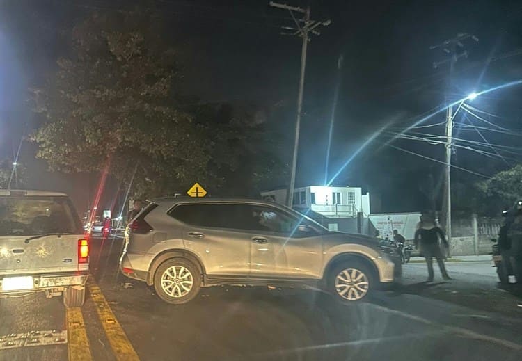 Choque en la Poza Rica-Cardel deja un motociclista gravemente herido