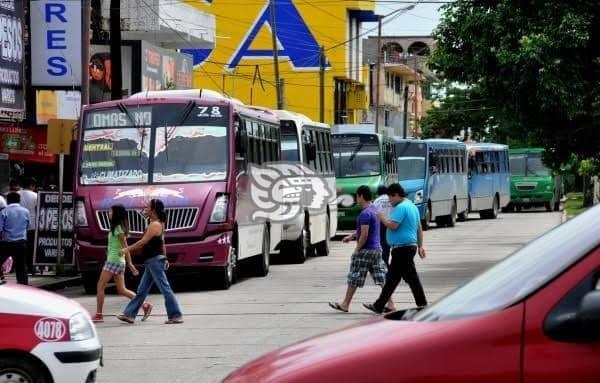 Ingresos en transporte público no dan para nuevas unidades en Coatzacoalcos