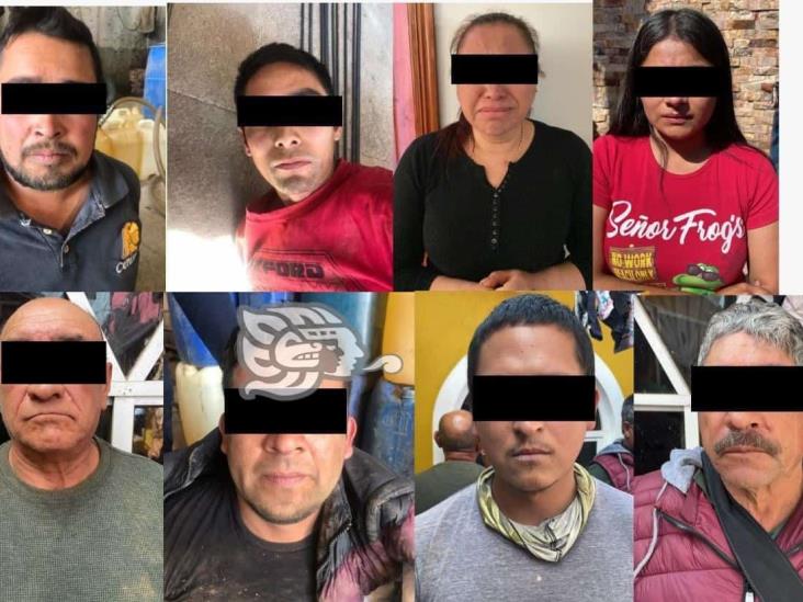 Ejército Mexicano, GN y FGR detienen a 17 personas en Hidalgo