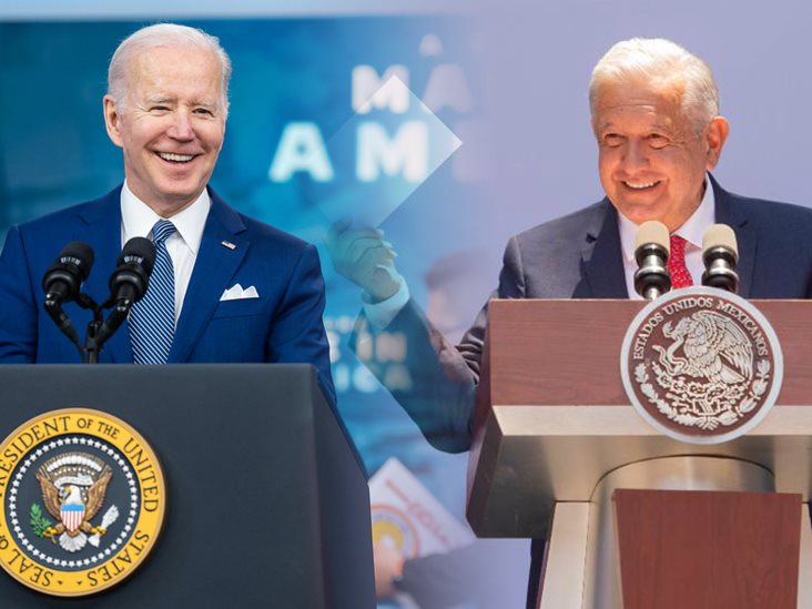 AMLO agradece a Joe Biden por no construir ni un metro del muro