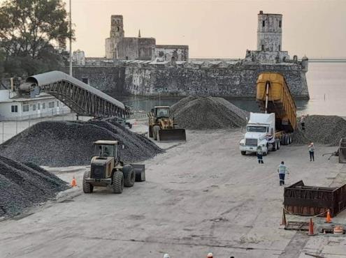 Veracruz ha exportado 1.5 millones de toneladas de balastro al Tren Maya