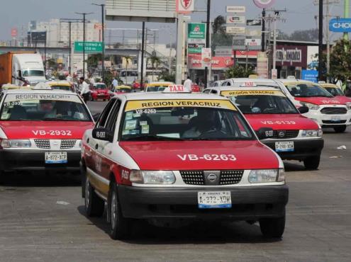 Durante diciembre, al menos 20 taxis fueron robados en Veracruz