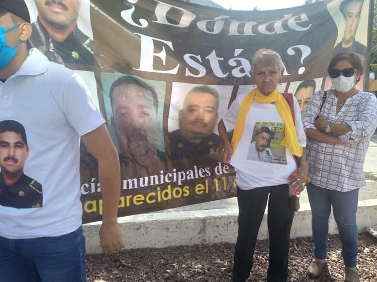 ¡Grito de exigencia! Colectivos y familiares recuerdan desaparición de 8 policías municipales de Úrsulo Galván en 2013