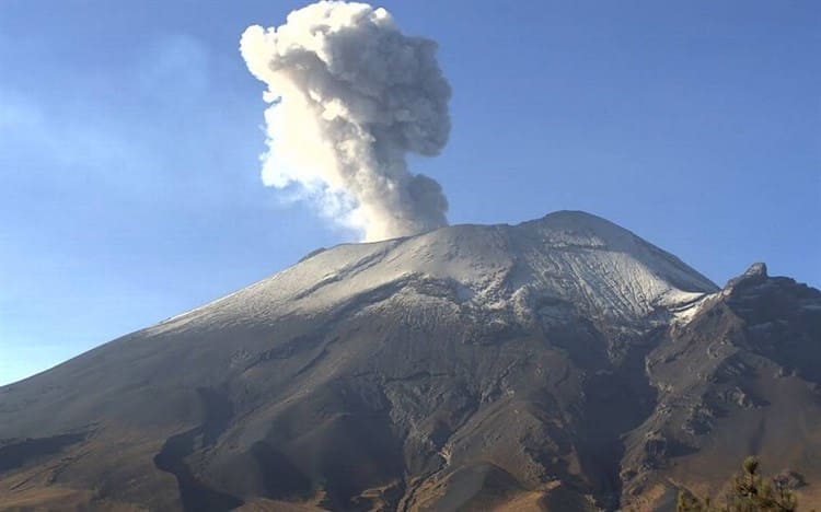 Se registran dos explosiones en el volcán Popocatépetl (+Video)