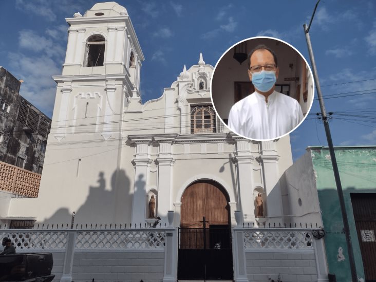 Encuentran pintura antigua en muro de iglesia de Veracruz