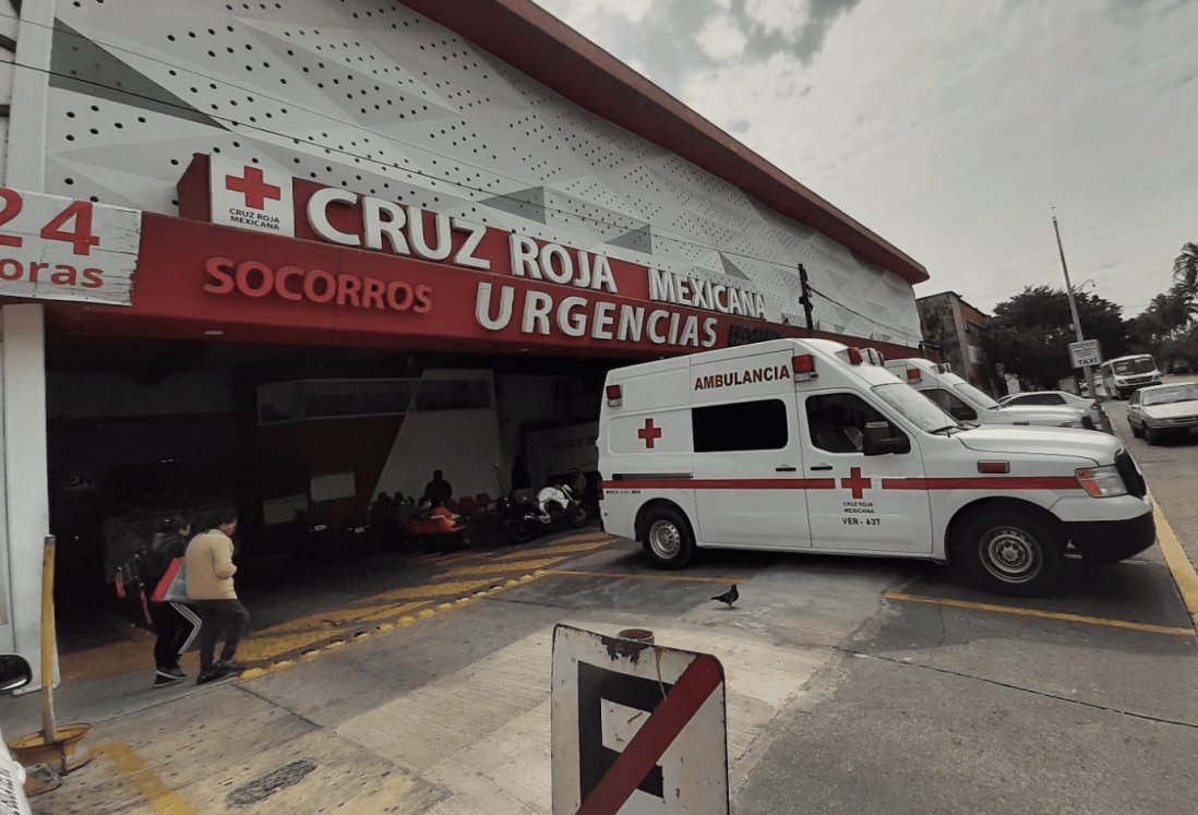 Cruz Roja atendió 32 accidentes por evento de norte en Veracruz