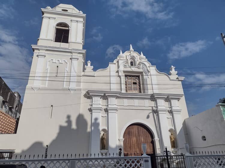 Encuentran pintura antigua en muro de iglesia de Veracruz