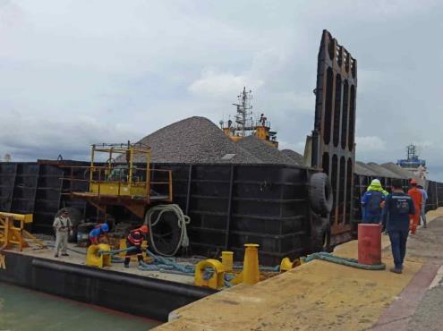 Han enviado más de un millón 499 mil toneladas de balasto desde Veracruz para el Tren Maya