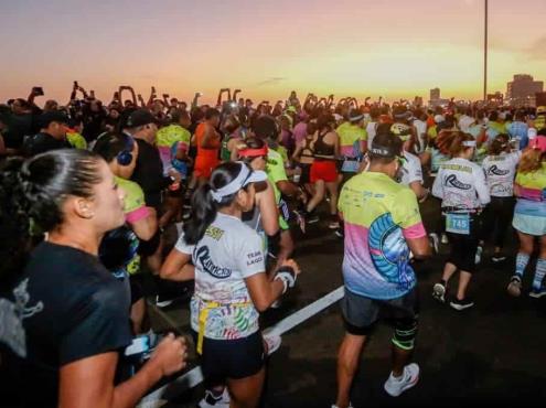 Participaron más de 4 mil corredores en el Medio Maratón en Boca del Río y Veracruz