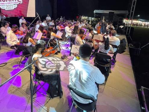 Orquesta Infantil y Juvenil de Misantla celebra 10 años de trayectoria