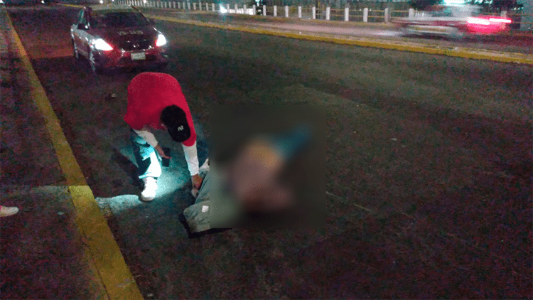 Motociclista derrapa y pierde la vida en el puente Cuauhtémoc de Veracruz