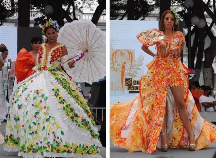 Miss Earth Veracruz invita a semifinal en vestidos reciclados
