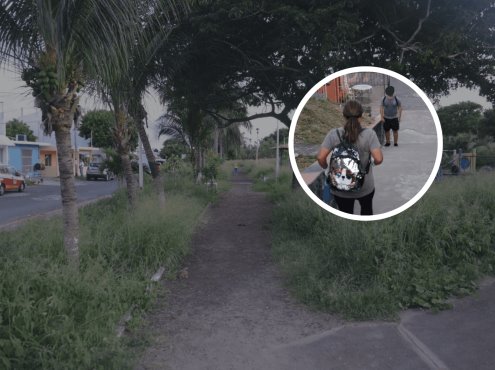 A unos pasos de la Fiscalía, abusan de jovencita en un parque de Veracruz