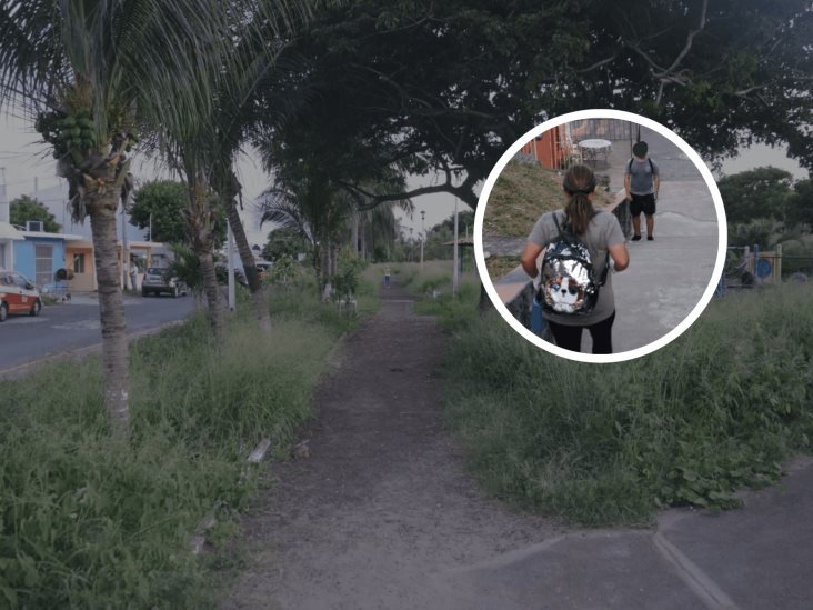 Abusan de jovencita en un parque de Veracruz; al novio lo golpearon