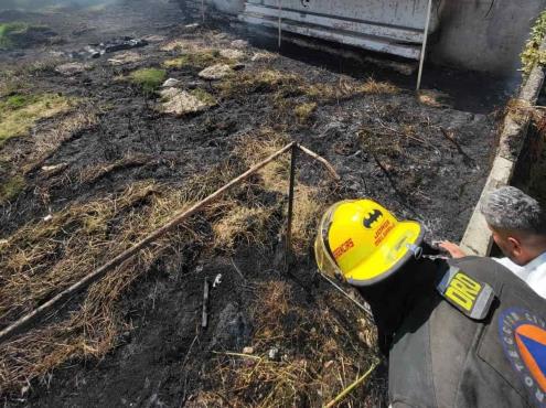 Se registran incendios en pastizales de Veracruz; hay dos activos