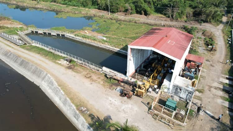 Evitarán más inundaciones en Veracruz; invierten 90 mdp en sistema de bombeo de La Zamorana