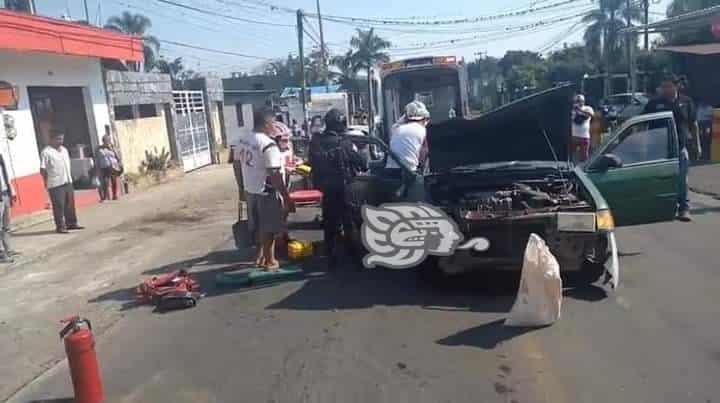 Accidente en Córdoba deja 3 personas lesionadas