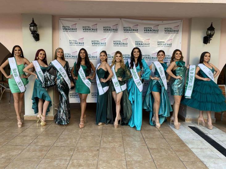 Participantes de Miss Earth Veracruz 2023-2024 presentan actividades