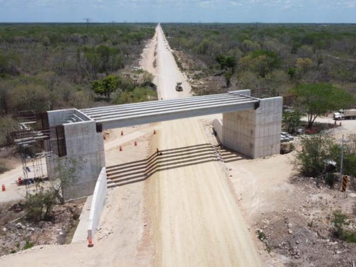 Supervisa AMLO avances del Tren Maya en Yucatán; estará listo en diciembre, reitera