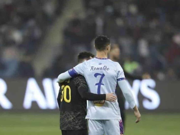Se reúnen por última vez Messi y Cristiano