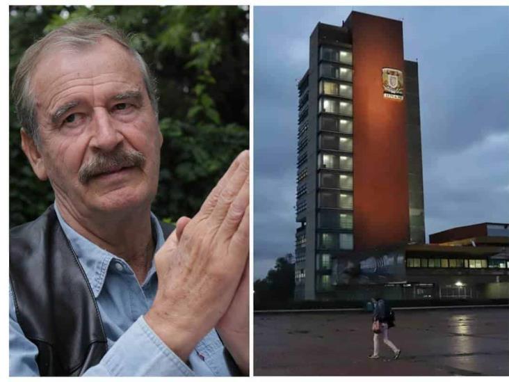 Tranquilo, ‘Chente’; Vicente Fox despotrica contra la UNAM y las redes estallan