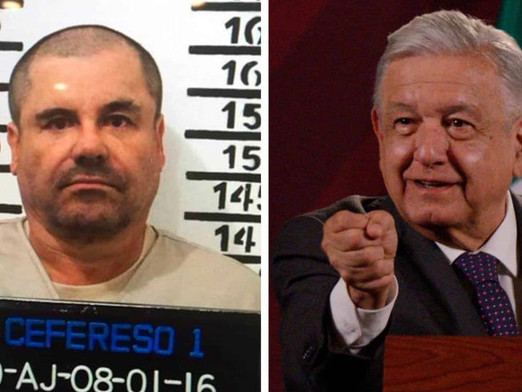 Desde prisión, esto es lo que El Chapo le pide a AMLO