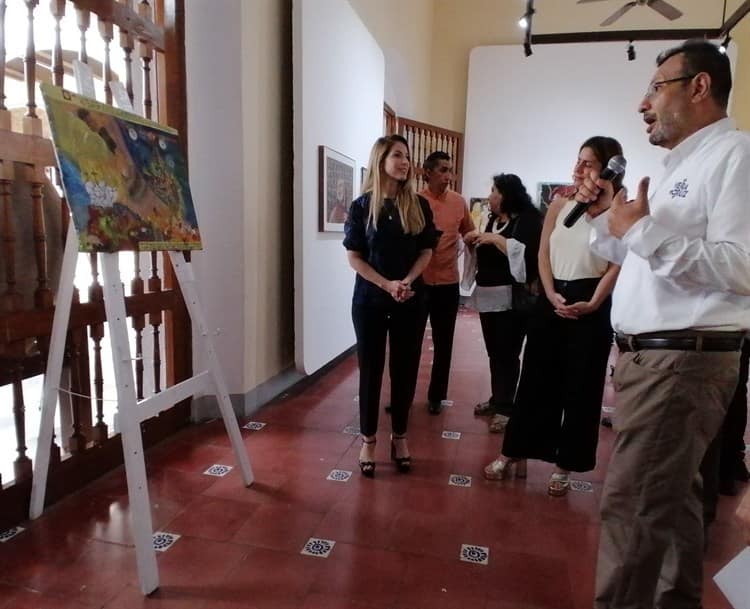 Artistas locales inauguran exposición a San Sebastián en el Museo de la Ciudad