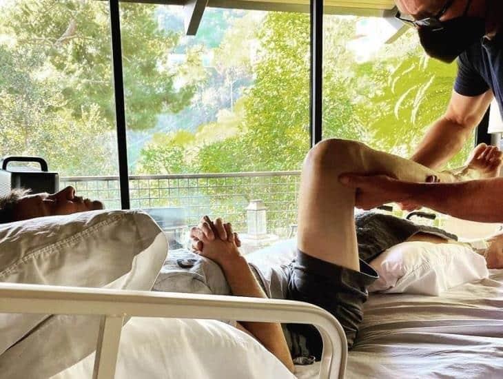 Jeremy Renner comparte en redes su recuperación en casa