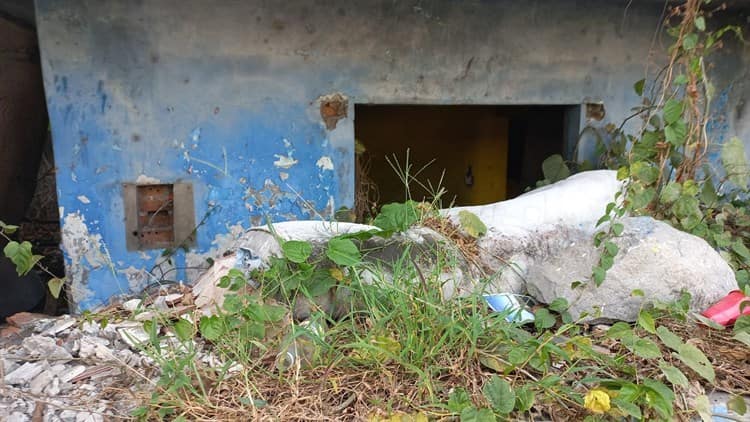 Casa abandonada se cae a pedazos, reportan vecinos de la Obrera