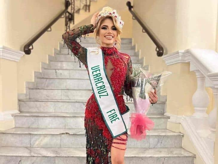 La porteña Jóselyn Chavarría ganó tres categorías en Miss Earth Veracruz