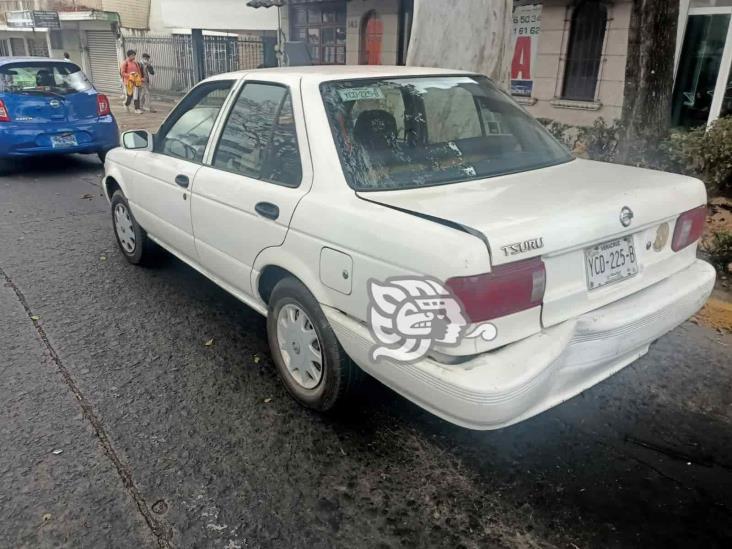 Carambola de cinco automóviles en avenida de Xalapa