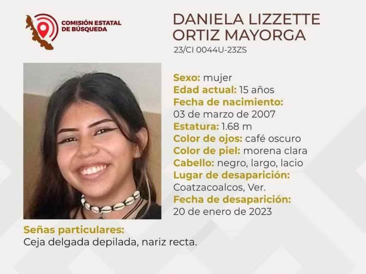 Reportan a quinceañera como desaparecida en Coatzacoalcos