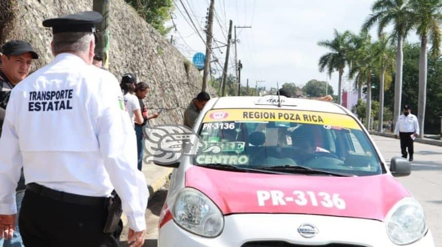 Refuerzan “Mujer Alerta” en taxis de Poza Rica