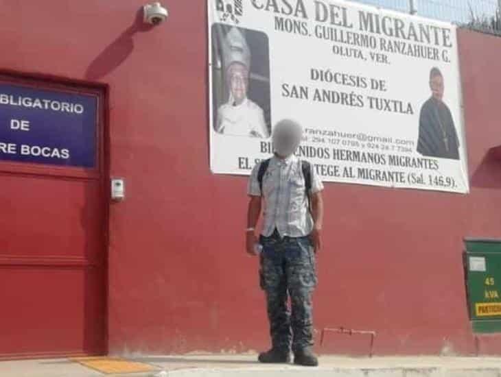 Auxilian a migrante hondureño agredido en Las Choapas