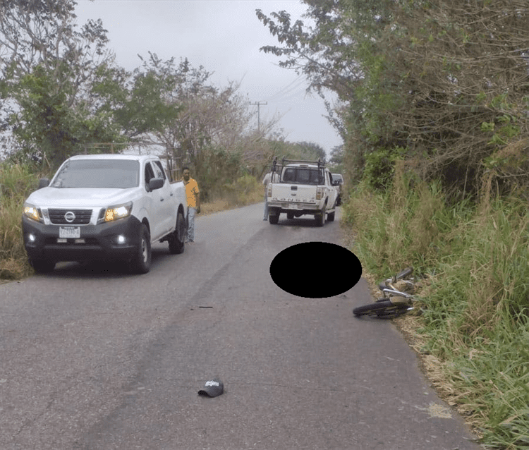 Campesino fallece tras ser atropellado en carretera a Juan Rodríguez Clara
