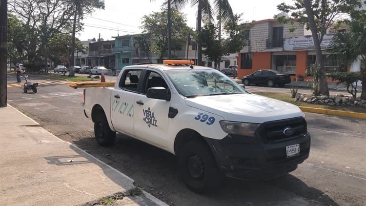 ¡Atención! cierre vial en Veracruz por trabajos de mantenimiento urbano