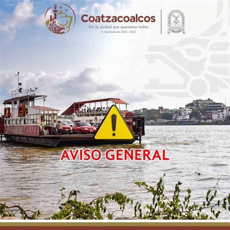 Por mal tiempo, paran lanchas y transbordador en Coatzacoalcos (+Video)