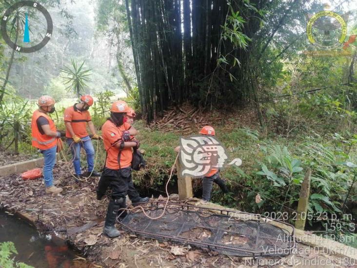 Hallan cuerpo de hombre en un pozo de Rancho Viejo, en San Andrés Tlalnelhuayocan