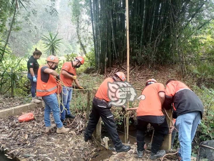 Hallan cuerpo de hombre en un pozo de Rancho Viejo, en San Andrés Tlalnelhuayocan