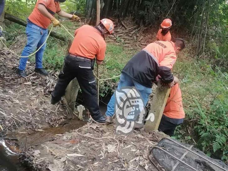 Hallan cuerpo de hombre en un pozo de Rancho Viejo, en San Andrés Tlalnelhuayocan