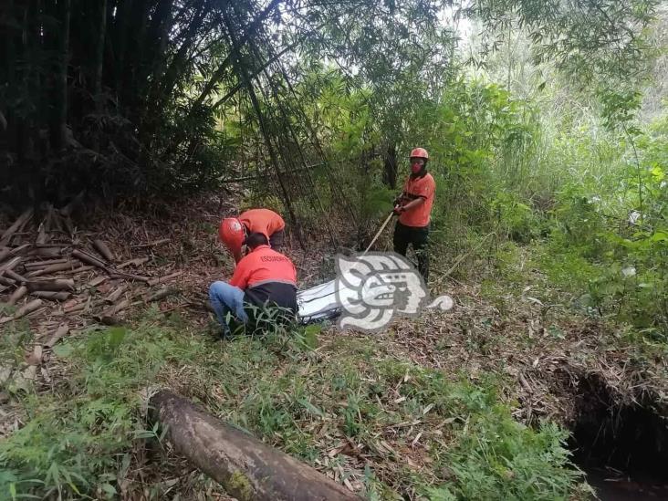 Hallan cuerpo de hombre en un pozo de Rancho Viejo, en San Andrés Tlalnelhuayocan