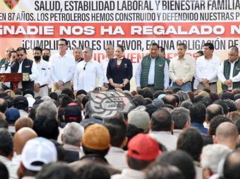 Protestan en Poza Rica contra administrador de Pemex