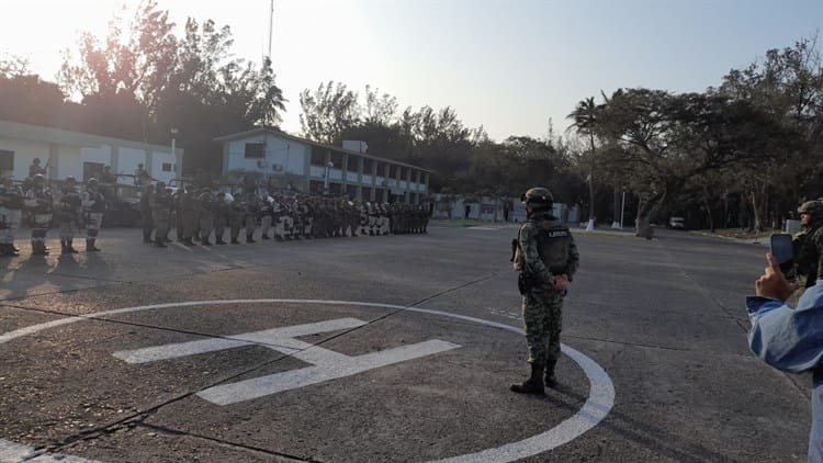 Llegan elementos del Ejército Mexicano para reforzar seguridad en Veracruz y Boca del Río