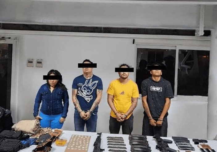 SSP desmantela grupo delincuencial en Medellín de Bravo; decomisaron equipo táctico