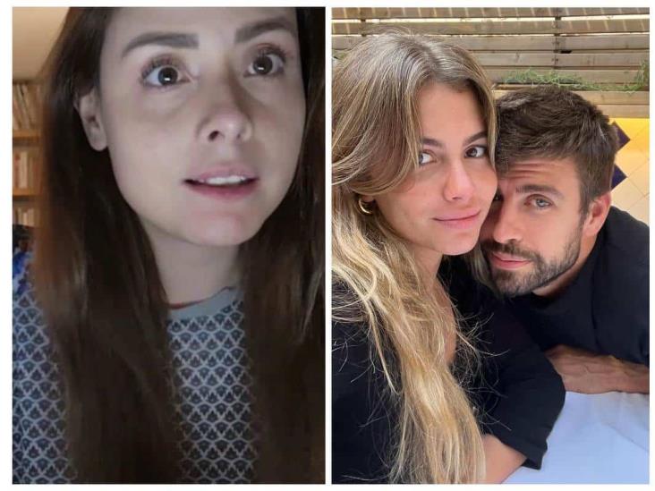 Ella es quien da la cara; Maryfer Centeno analiza foto de Piqué y Clara Chía