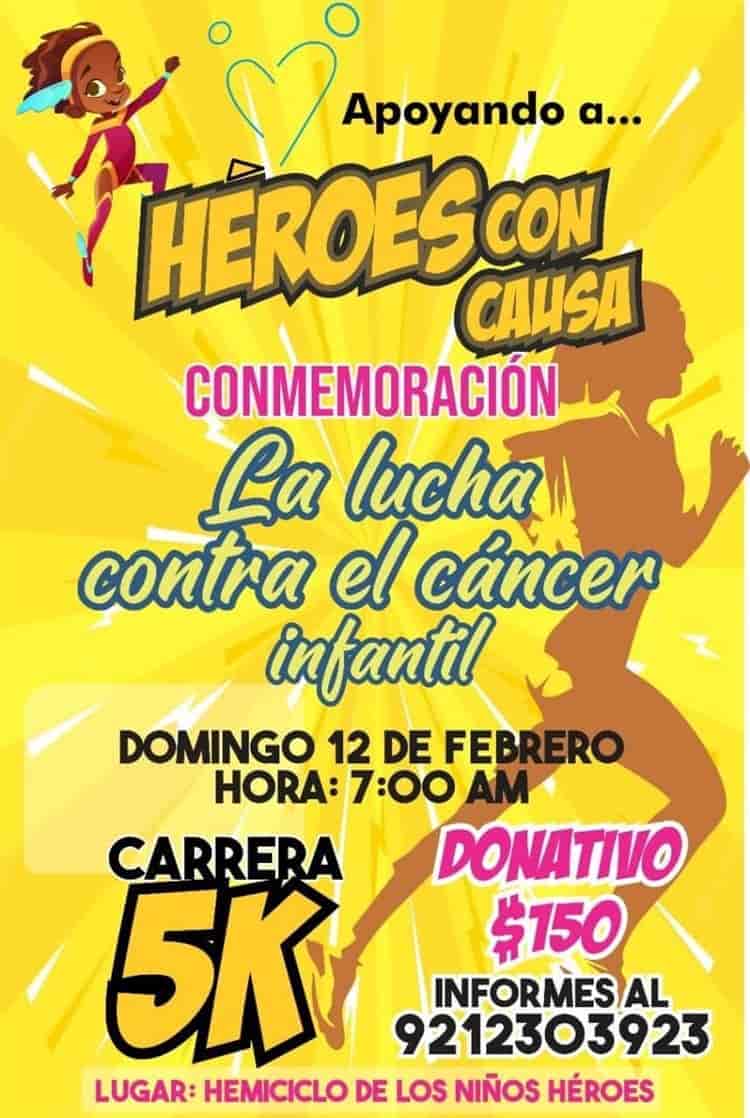 Invitan a carrera con causa en conmemoración de la lucha contra el cáncer infantil