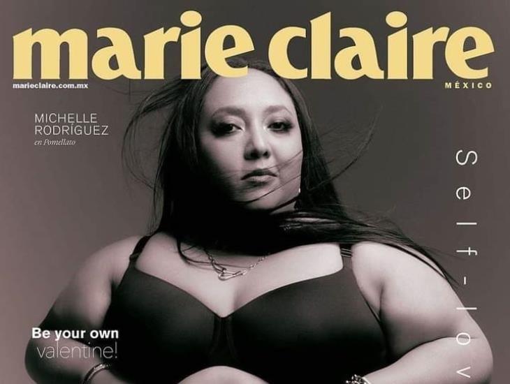 Michelle Rodríguez posa para la portada de revista en paños menores